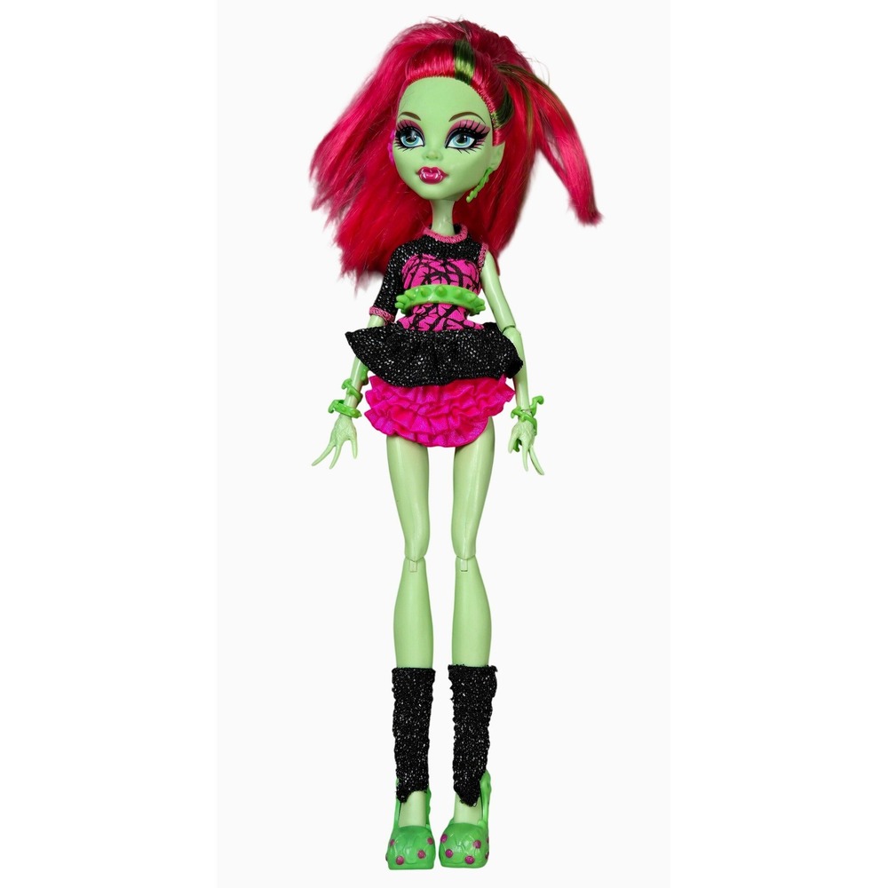 Monster High Venus McFlytrap Doll G1 Ghouls Night Out Original Fashion Doll